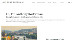 Desktop Screenshot of anthonyroderman.com